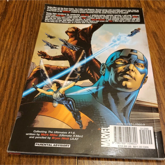 The Ultimates Super-Human Vol 1 Marvel TPB - Picture 2 of 5